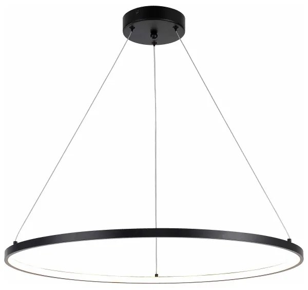 Lustră LED pe cablu Zuma Line PEN89424-60BK HORIK LED/32W/230V 3000/4000/6000K