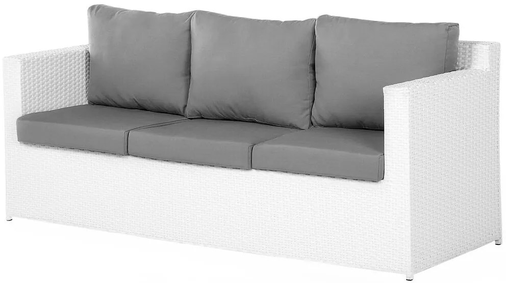 Set canapele pentru grădină Rimi (alb). 1011661