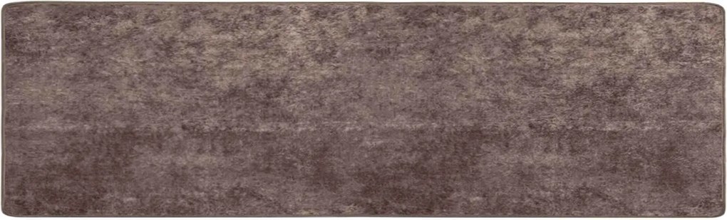 vidaXL Covor Runner MARSA Gri 350 x 80 cm Poliester și PVC