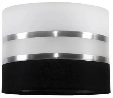 Lustră pe cablu CORAL 3xE27/60W/230V albă/neagră