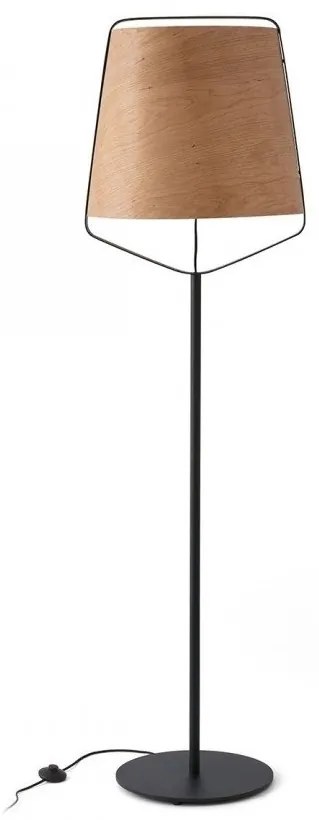 Lampadar lemn / Lampa podea design deosebit STOOD 29847
