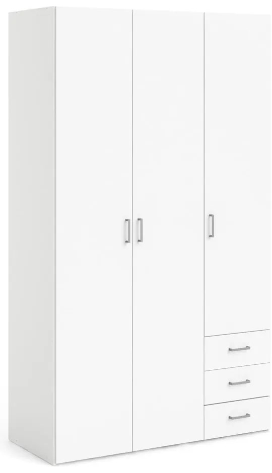 Șifonier alb 116x200 cm Space – Tvilum