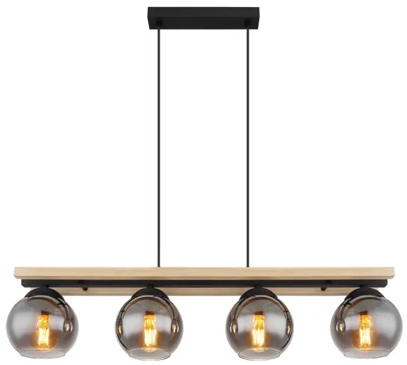 Lustră pe cablu CONNI 4xE27/25W/230V Globo 15569-4H