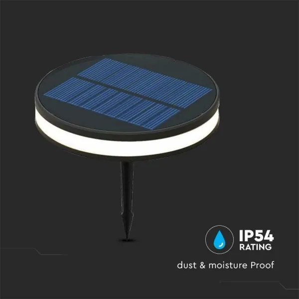 Lampă LED solară de exterior LED/1,8W/3,7V IP54 3000K