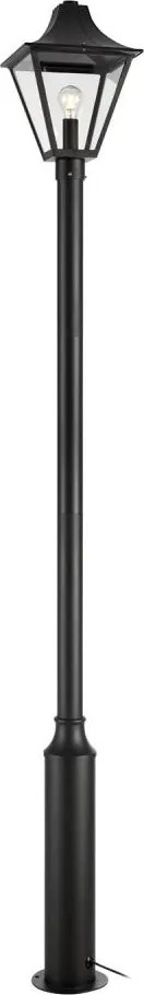 Markslöjd 108171 - Lampă de exterior LED GARDEN24 LED/3W/24V 260 cm IP44 neagră