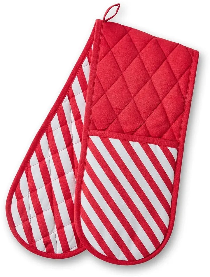Mănușă dublă de bucătărie din bumbac Candy Cane – Catherine Lansfield