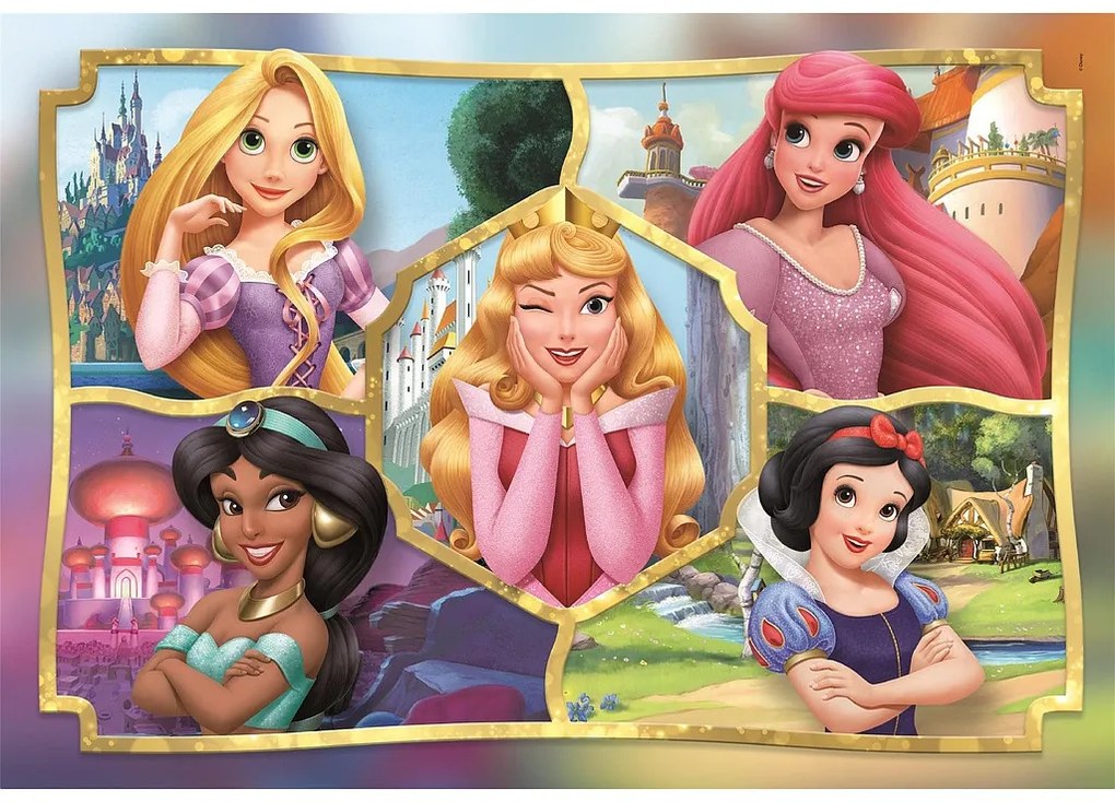 Prințesele Disney Puzzle de 104 piese Clementoni
