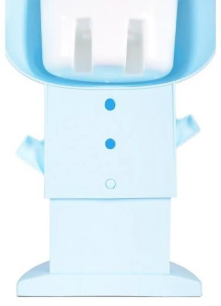 Olita copii tip Pisoar NOVOKIDSª Fuzzy Bear, Cu morisca, Vas detasabil, Atasabila la peretele baii, Model Ursulet , Albastru