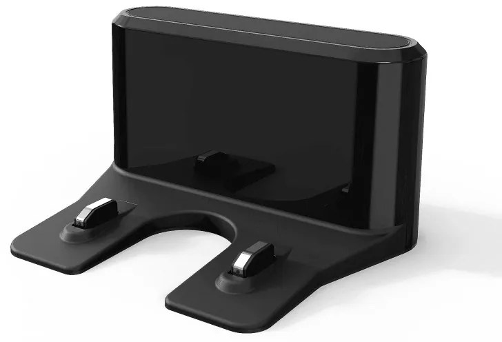 Resigilat: Robot aspirator Ayco BOT 2 PRO, 400 ml, senzor anti-cădere, filtru HEPA, WiFi, Negru