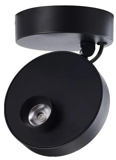 Plafoniera LED tip spot stil minimalist ISEO TOP negru