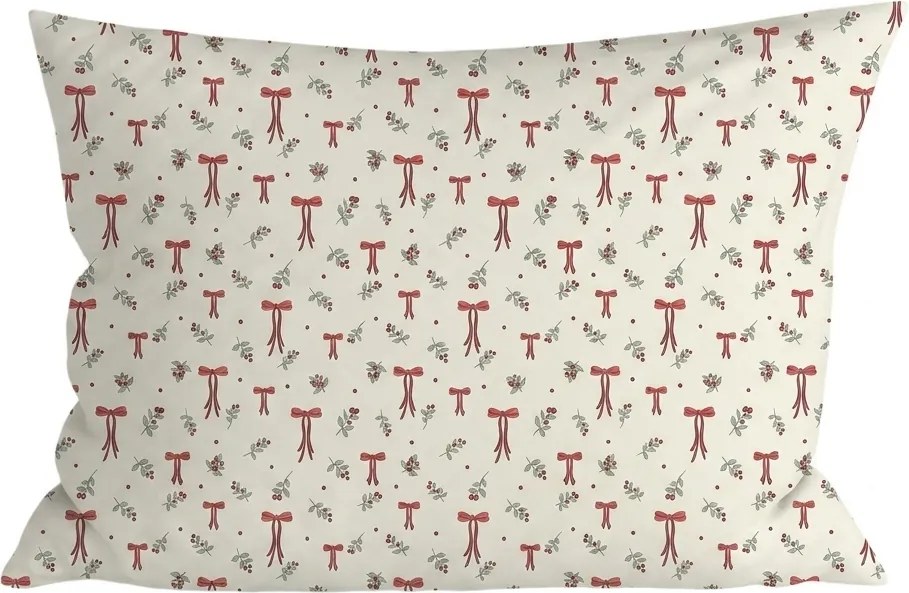 Husa de perna din policoton HOLLY BOWS POLY 50x70 cm, colorat