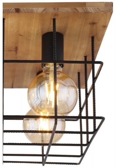 Lustră aplicată MERRIL 4xE27/60W/230V Globo 15530-4D