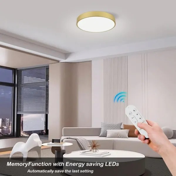 Immax NEO 07292L - Plafonieră LED+CCT compatibilă cu dimmer SEMPLICI 36W/230V, Ø 40 cm + telecomandă