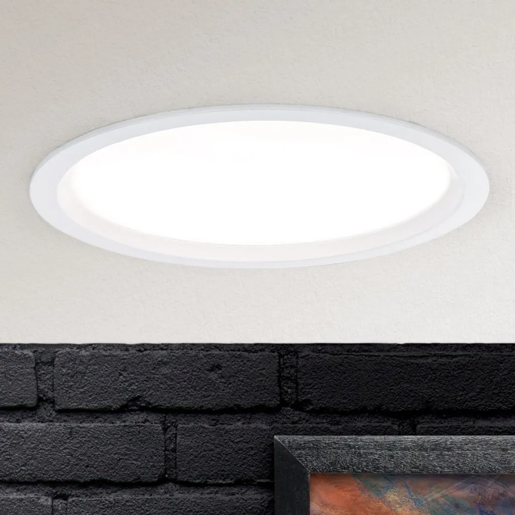Spot LED incastrabil tavan SPOCK D-17cm alb