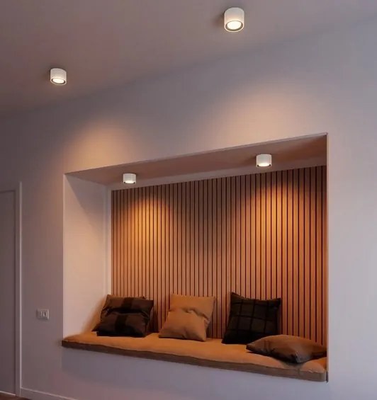 Spot aplicat LED CCT, IP44 Landon 8 Smart White
