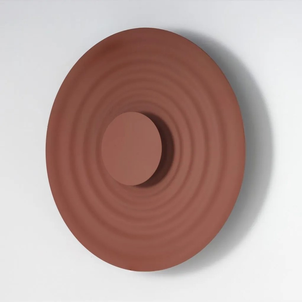 Aplica LED lumina ambientala RIPPLE 40cm, maro rosiatic