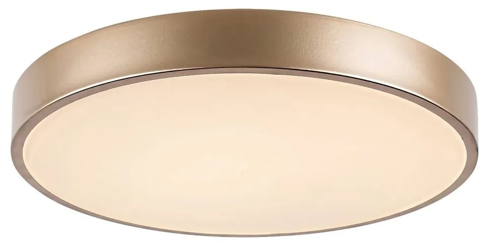 Plafoniera LED design slim Tesia auriu 40cm