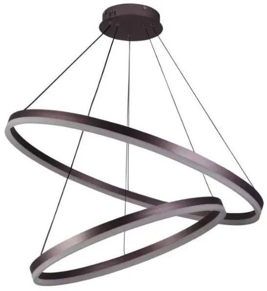 Lustră LED dimabilă pe cablu LED/100W/230V 3000-6500K + telecomandă