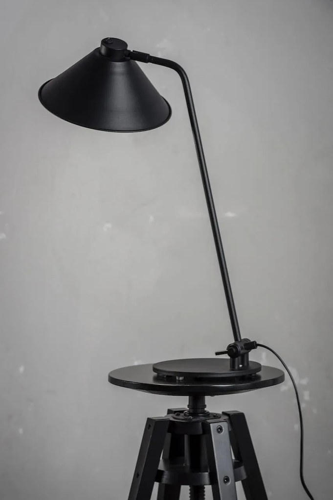 Veioza, lampa de masa design modern GABIAN negru