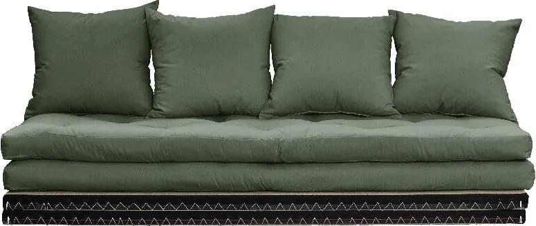 Canapea variabilă Karup Design Chico Olive Green