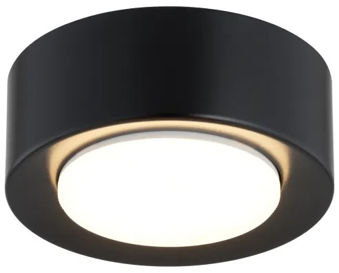 Argon 8905 - Plafonieră ELORA 1xGX53/7W/230V, Ø11 cm, neagră