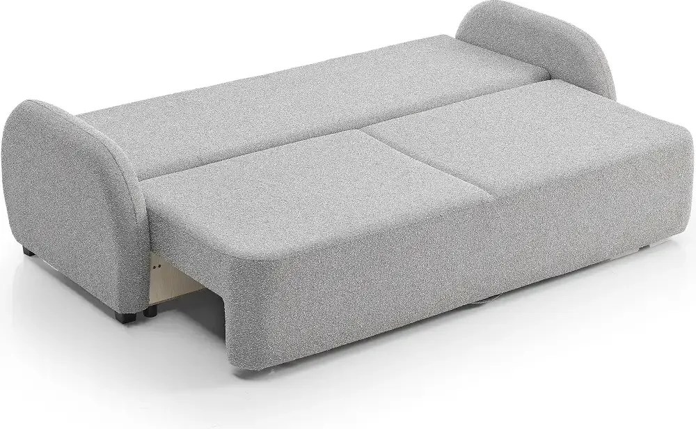 Canapea extensibila 3 locuri cu lada 226cm – stofa bej – Nova