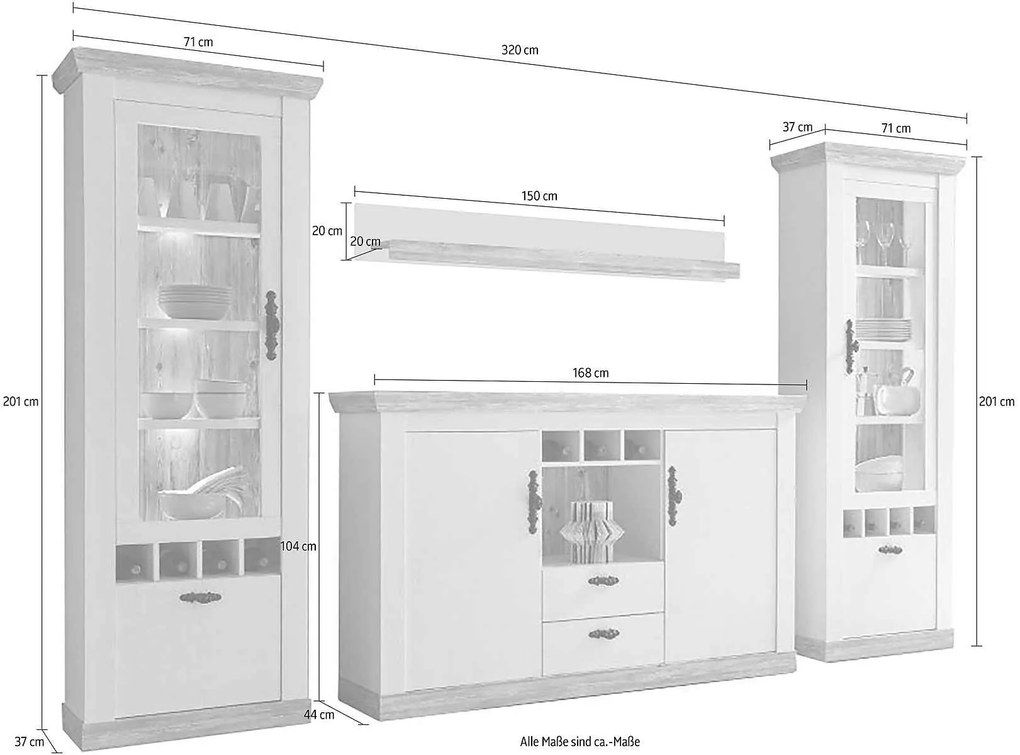 Set living 4 piese