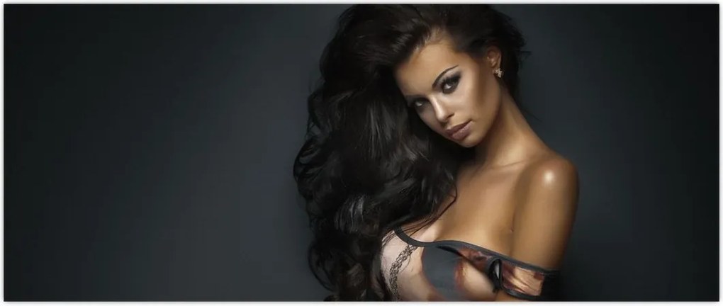 Tablou - Portretul unei femei seducătoare (120x50 cm)