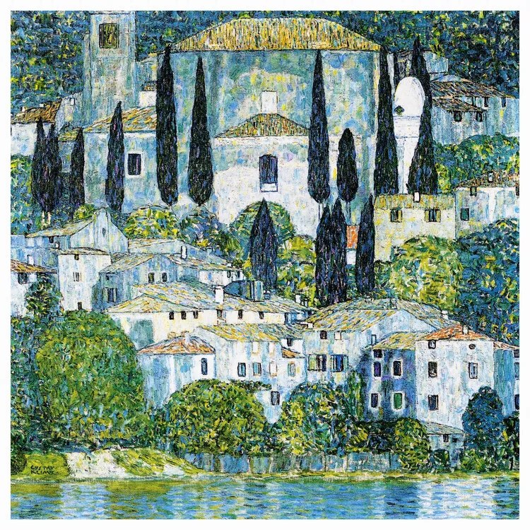 Reproducere Church in Cassone (1913), Gustav Klimt