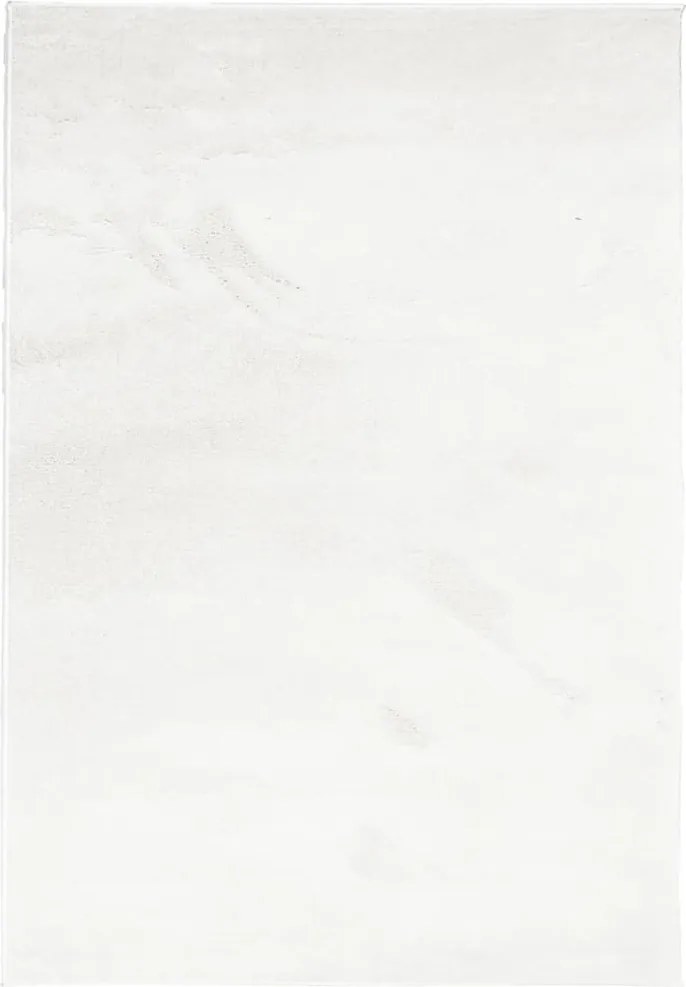 vidaXL Covor „OVIEDO”, fire scurte, crem, 200x280 cm