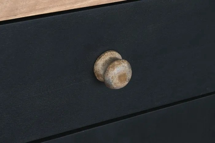 Comoda, neagra, din lemn de jamun, Noire