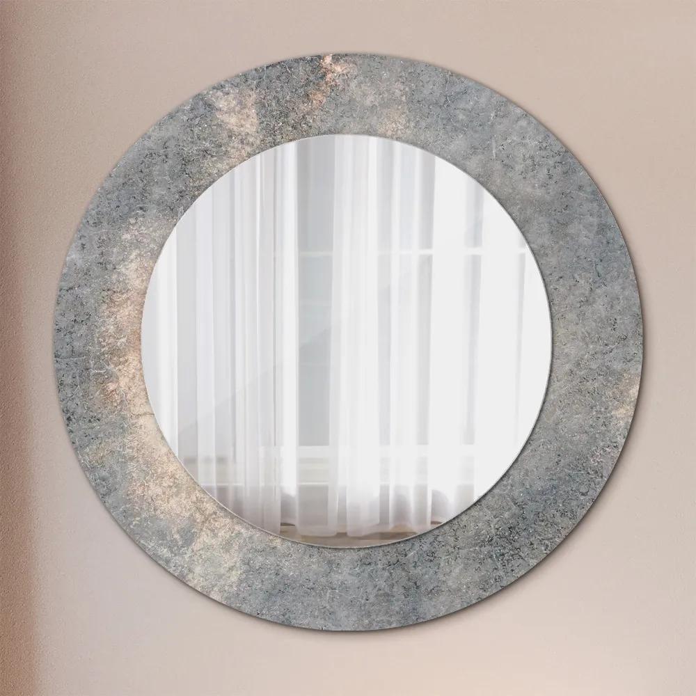 Oglinda cu decor rotunda Beton de epocă