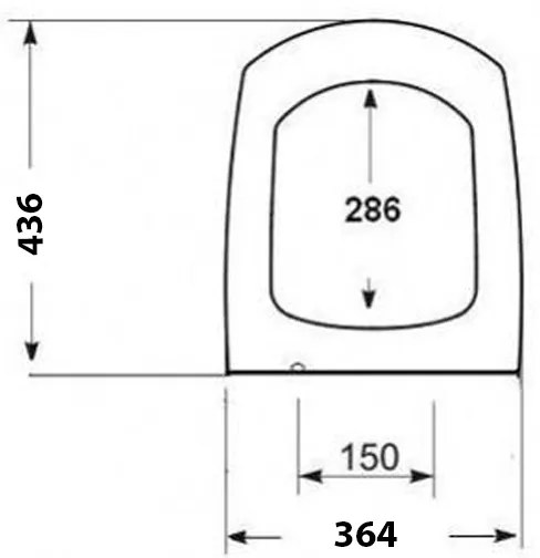 Set vas WC suspendat Cersanit, Carina, Clean On, cu capac duroplast, alb