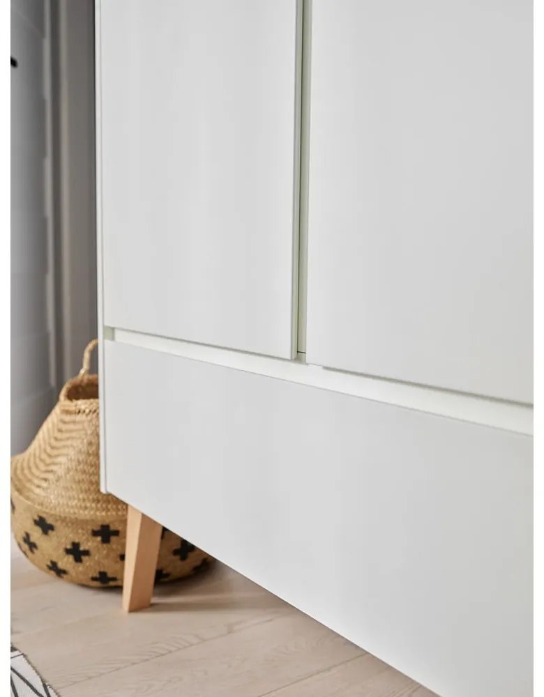 Dulap pentru copii Pinio Swing, 100 x 200 cm, alb
