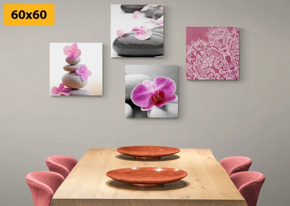 Set tablouri natura moartă Zen