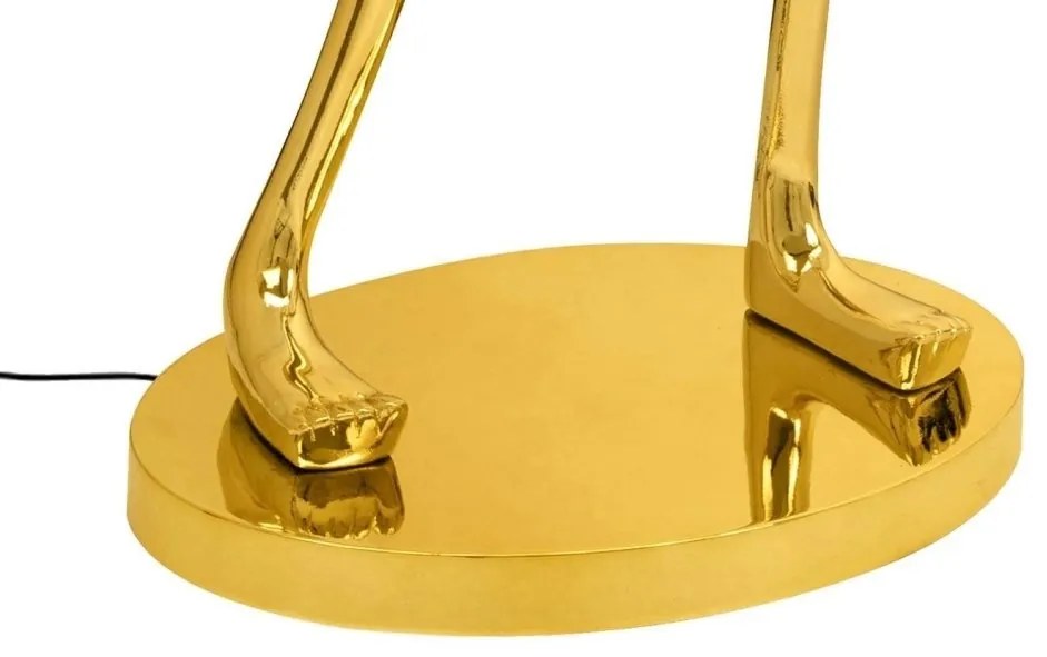 Lampa de podea decorativa cu design original Woman Premium auriu