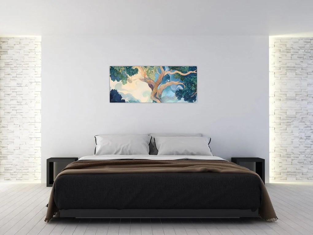 Tablou – Arbore cosmic (120x50 cm)