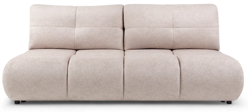 Canapea extensibilă Lerio - material tricotat bej deschis Blur 02