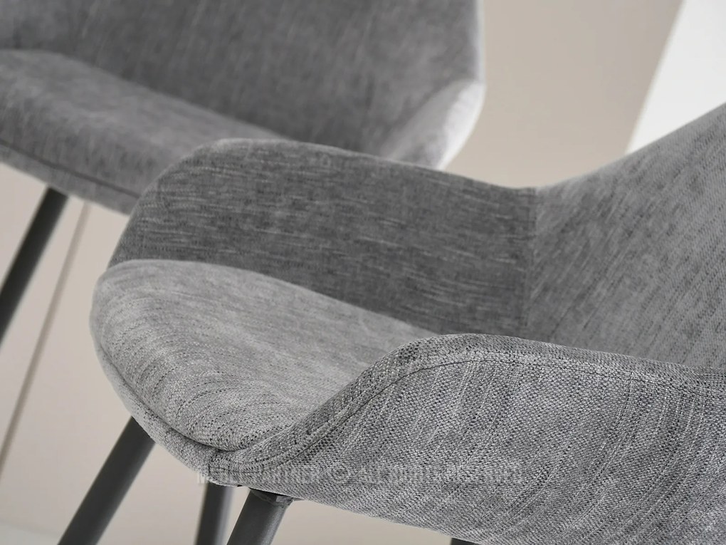 Scaun Miguel (gri + negru). Promo -12%. 1110727