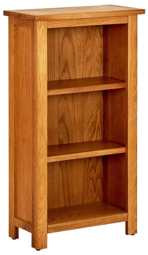 289186 vidaXL Bibliotecă 45x22,5x82 cm, lemn masiv de stejar