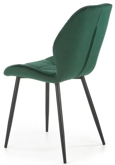 Scaun K453 velvet verde
