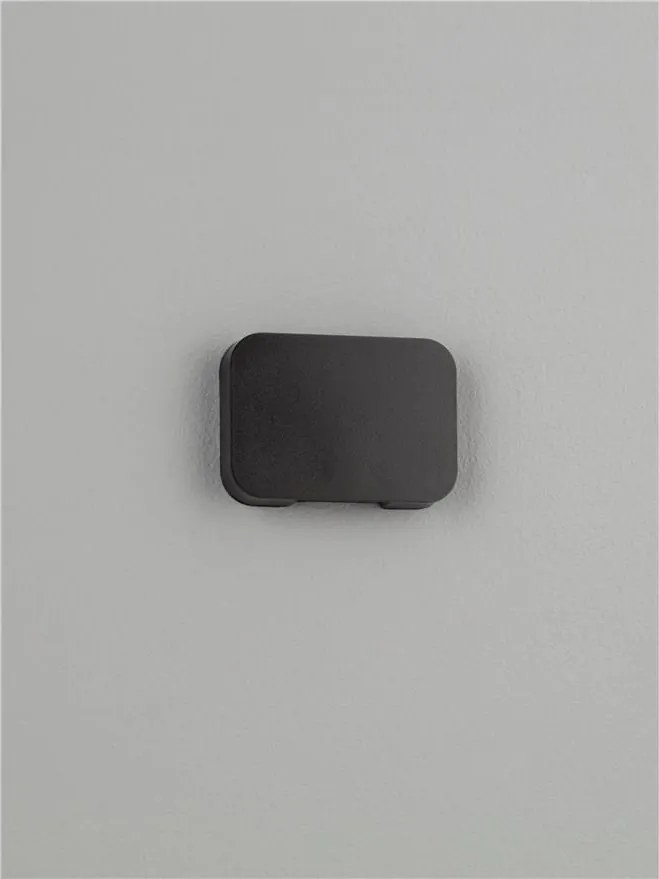 Spot aplicat lumina LED ambientala IP65 SENDO negru