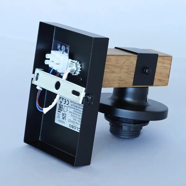 Brilagi - Aplica de perete VISTA 1xE27/60W/230V, stejar