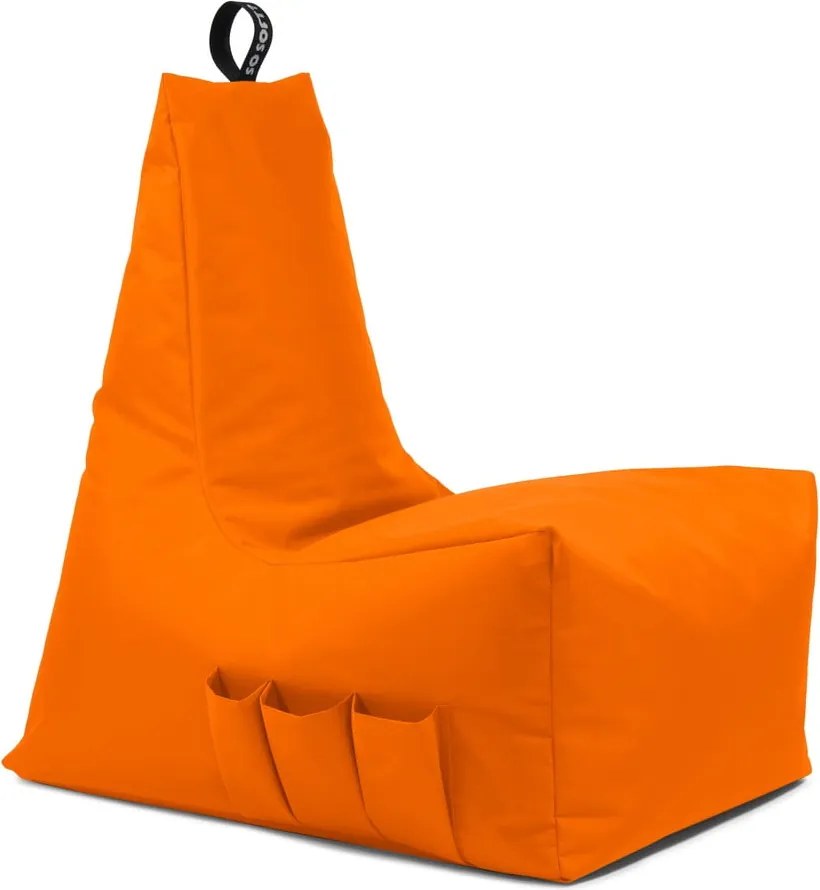 Fotoliu bean bag portocaliu Icy Gamer XL – So Soft?