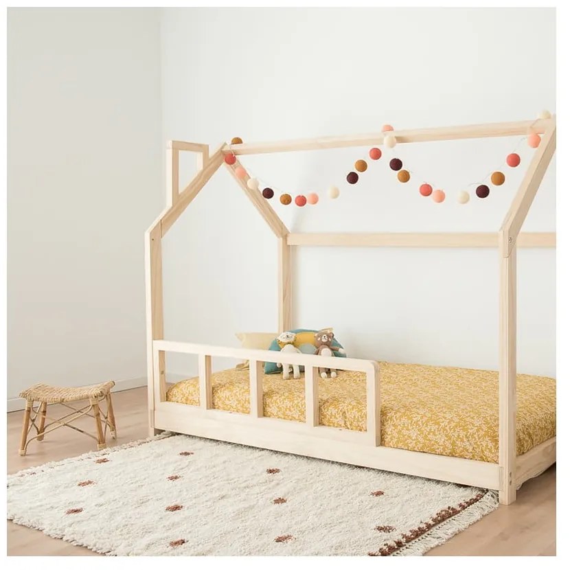 Covor Nattiot Wooly, 120 x 170 cm, bej - roșu