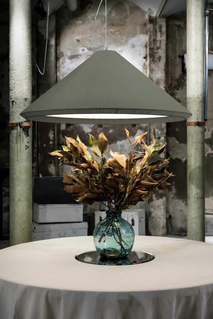 Lustra XXL suspendata design decorativ SAIGON IN 130cm Green