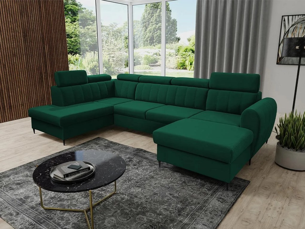 Colțar în formă de U Potazuro XL (Verde) (cu sp. depozitare) (D). 1104956