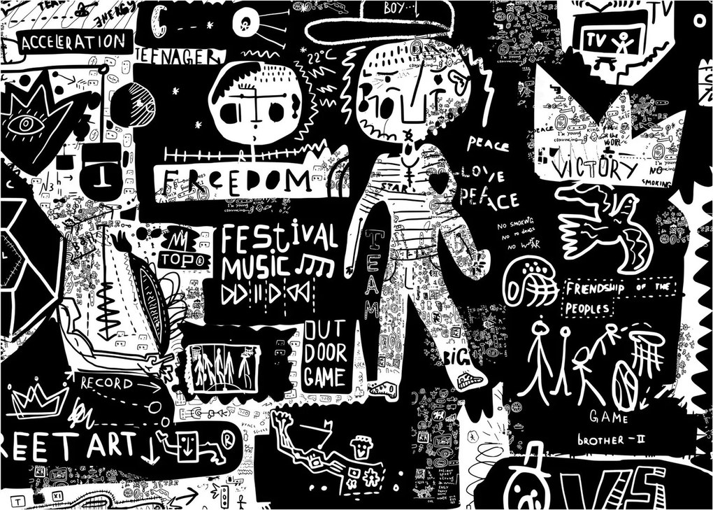 Tablou - Graffiti (70x50 cm)