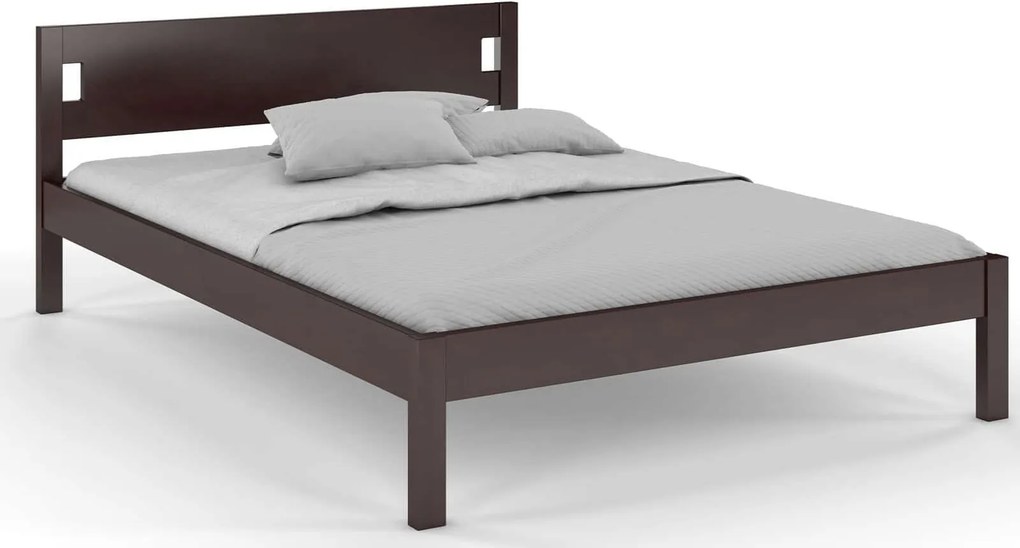 Pat lemn masiv Axel Fag Personalizabil - 120x200, Natur