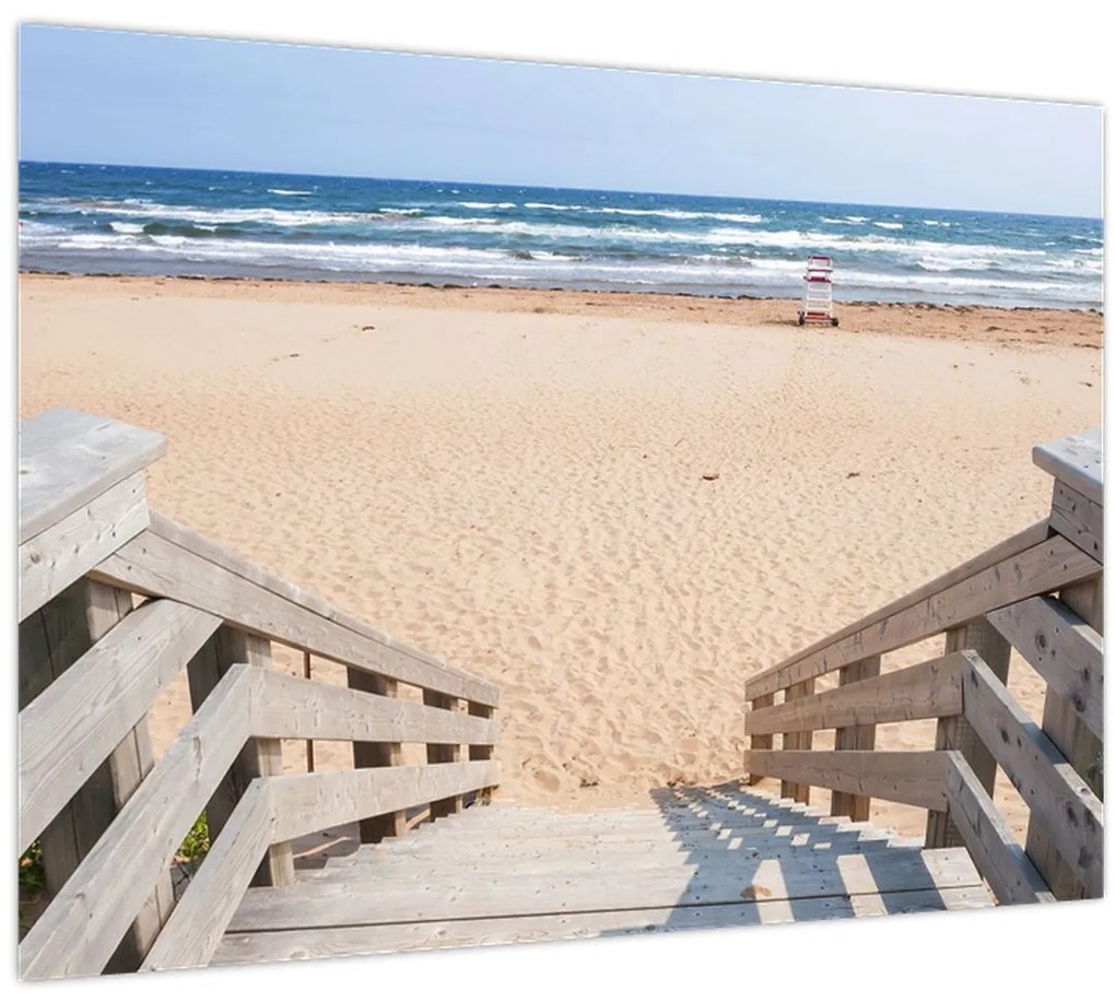 Tablou - Plajă (70x50 cm)